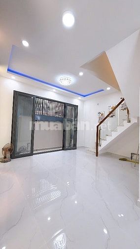 NHÀ HẺM ĐOÀN VĂN BƠ (KHU ẨM THỰC VĨNH KHÁNH), 5mx8m(2Lầu), GIÁ 5TY450