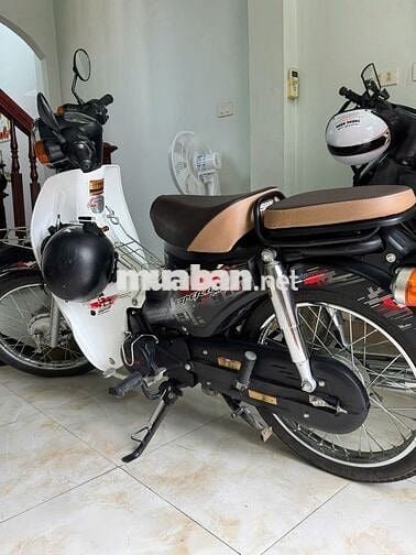 Xe máy số Cub 50cc 2024 Trắng Đen