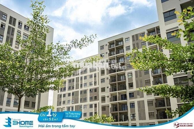 Bán căn hộ Ehome Southgate 51m2 1pn + 1 giá 1,150 tỷ