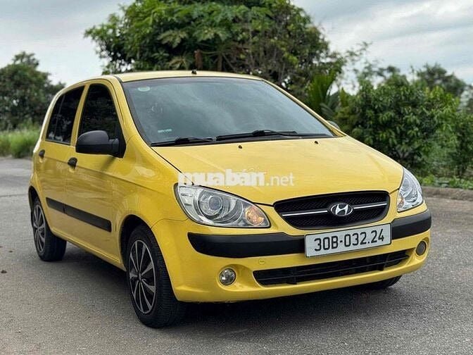 Hyundai Getz 2007 số tự động màu Vàng