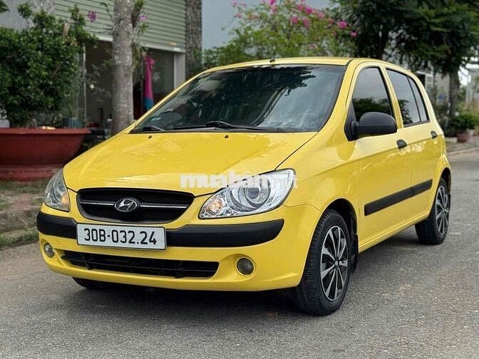 Hyundai Getz 2007 số tự động màu Vàng