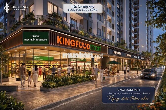Mở bán căn hộ tầng trệt Destino Centro 3 suất cuối cùng