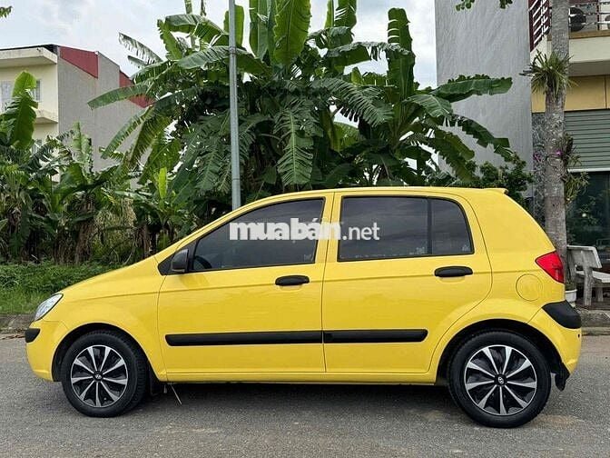 Hyundai Getz 2007 số tự động màu Vàng