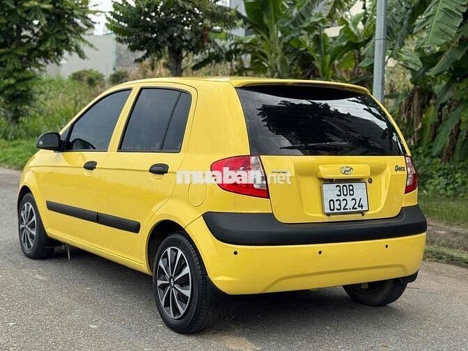 Hyundai Getz 2007 số tự động màu Vàng
