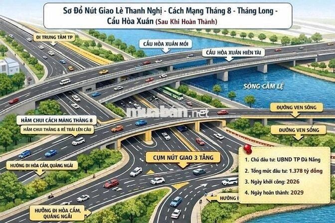 Chính chủ, bán đất đường Hoàng Thế Thiện, Hòa Xuân, Đà Nẵng