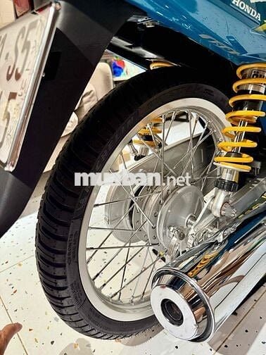 Honda Wave Alpha Xanh Phuộc Ohlins Lốp Michelin