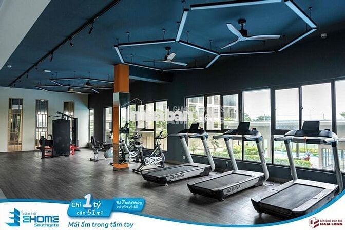 Bán căn hộ Ehome Southgate 51m2 1pn + 1 giá 1,150 tỷ