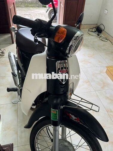 Xe máy số Cub 50cc 2024 Trắng Đen