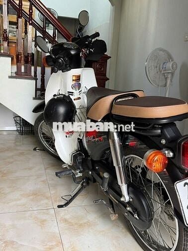 Xe máy số Cub 50cc 2024 Trắng Đen
