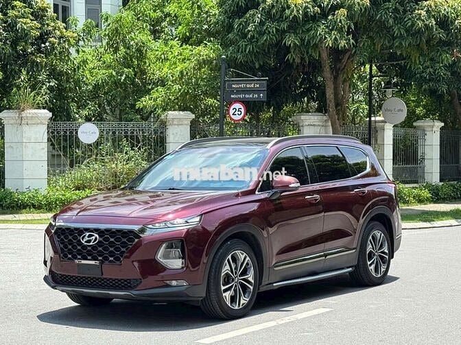 Hyundai Santafe Premium 2020 Đỏ 100000 km