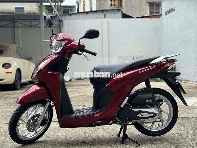 Honda Vision 2023 Khoá Smartkey màu Đỏ