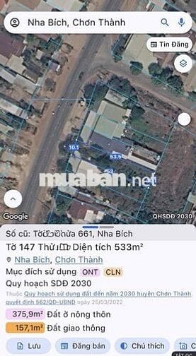 Bán Gấp 10m mặt tiền kinh doanh