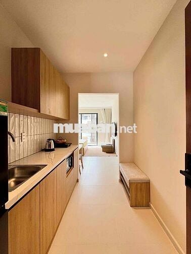 CĂN HỘ 1 PHÒNG NGỦ TÁCH BẾP 45M2 FULL NỘI THẤT + BAN CÔNG BV 115