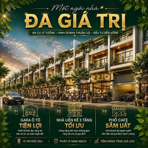  ĐÔ THỊ XANH VỚI 45 TIỆN ÍCH NỘI KHU KIẾN TẠO CHUẨN SỐNG MỚI PHÍA BẮC 
