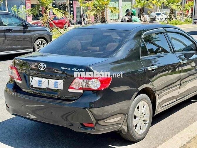 Toyota Altis 2009 Tự động Đen Đài Loan