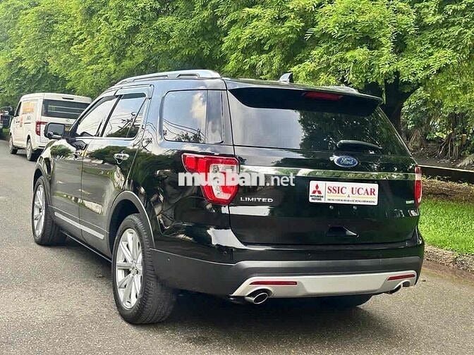 Ford Explorer 2.3L Ecoboost 2017 Mỹ Đen