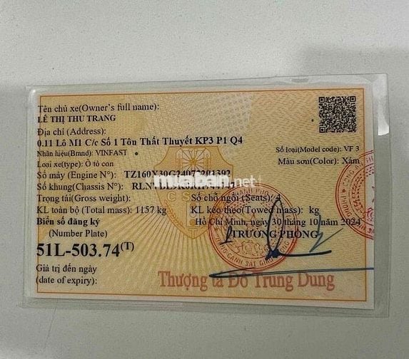 VinFast VF3 2024 Xám xi măng 13000km thuê pin 99%