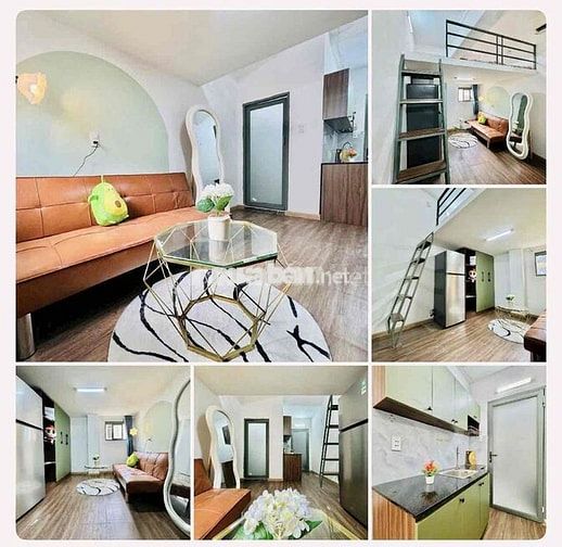 Cho Thuê Studio Duplex 1PN 2PN Full Nội Thất Gần Đại Học TP.HCM Giá Tố