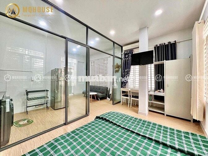 CHDV full nội thất 1pn cửa sổ cực thoáng, máy giặt riêng ngay sân bay