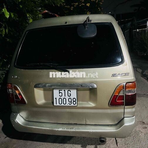 Toyota Zace 2001 Số sàn Vàng cát