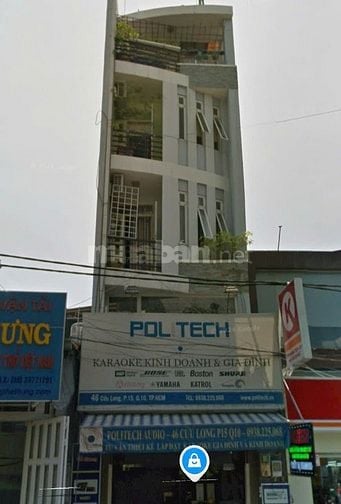 CĂN 1: CHO THUÊ NHÀ MT CỬU LONG (CƯ XÁ BẮC HẢI), P.15, Q.10, 38TR.
