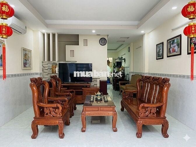 Nhà Đẹp 4 Tầng 256m2 DTS, HXH Huỳnh Tấn Phát, ngang 5m,4PN, Giá 5.x Tỷ