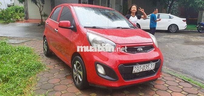 Kia Morning Van 2014 Tự động 100000 km Đỏ