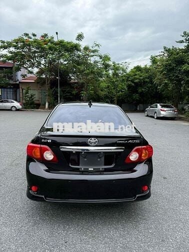 Toyota Corolla Altis 2010 2.0 Xăng Đen