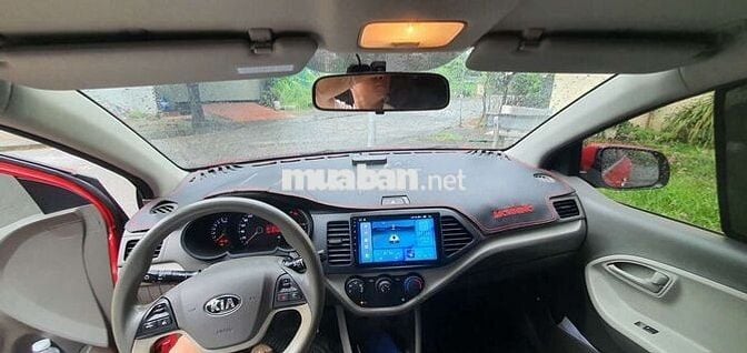 Kia Morning Van 2014 Tự động 100000 km Đỏ