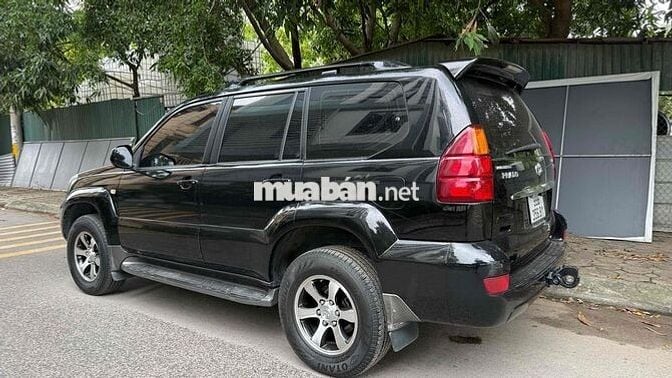 Toyota Prado 7 chỗ Xăng Đen Nhật