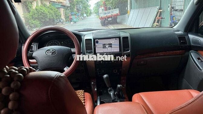 Toyota Prado 7 chỗ Xăng Đen Nhật
