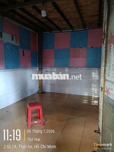 xưởng mặt tiền Quốc lộ 1A cho thuê 