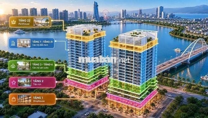 S-LIGHT TOWER – BIỂU TƯỢNG SỐNG THƯỢNG LƯU  TẠI TRUNG TÂM NAM ĐÀ NẴNG