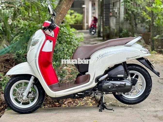 Honda Scoopy 2020 Trắng đỏ 12.000km Bs 94 Chinh Ch