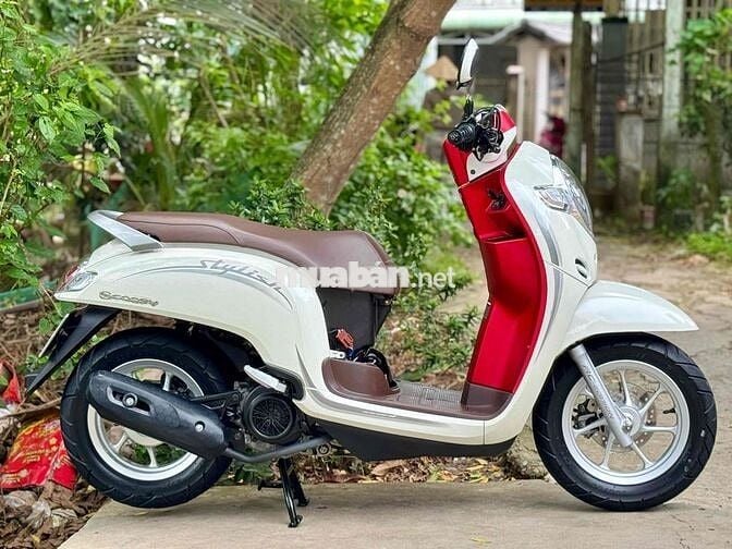 Honda Scoopy 2020 Trắng đỏ 12.000km Bs 94 Chinh Ch
