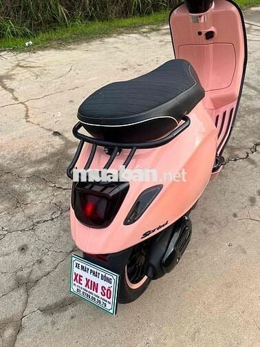 Piaggio Vespa Sprint 2021 Hồng Phấn Đen Leng Keng