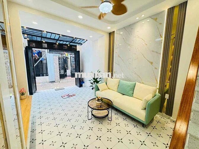 44m2 Công Nhẩn Đủ, Vuông Vức. Hẻm Xe Hơi. Phan Văn Trị Bình Thạnh