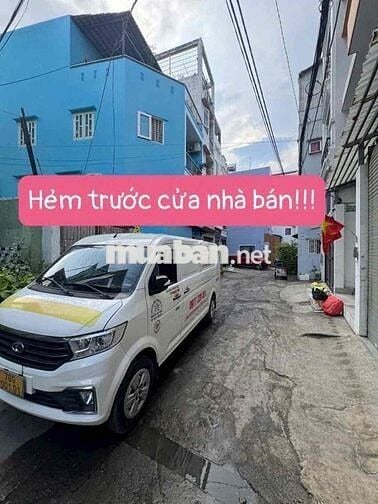 44m2 Công Nhẩn Đủ, Vuông Vức. Hẻm Xe Hơi. Phan Văn Trị Bình Thạnh