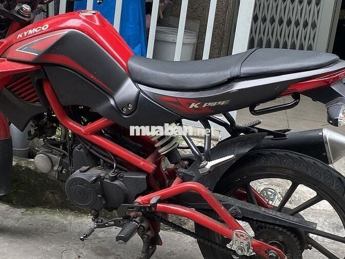 Xe moto Kymco 50cc Đỏ đen 1 năm