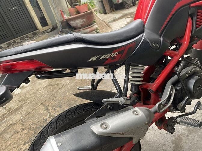 Xe moto Kymco 50cc Đỏ đen 1 năm