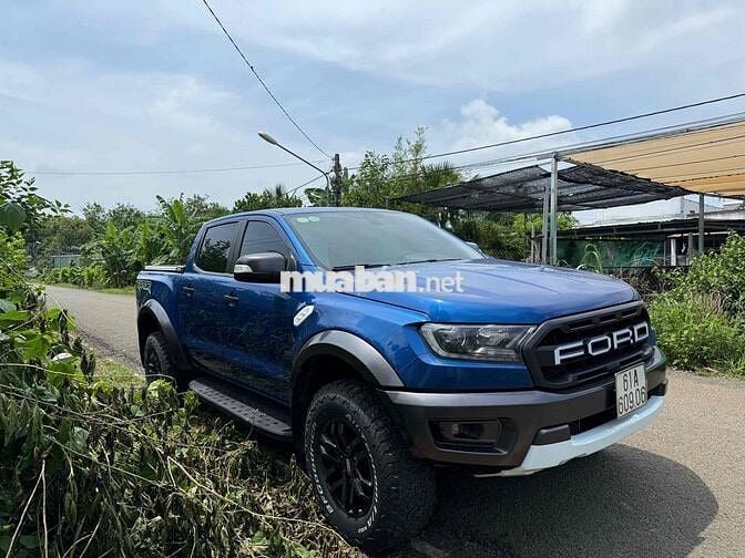 Ford Ranger Raptor 2019 Xanh