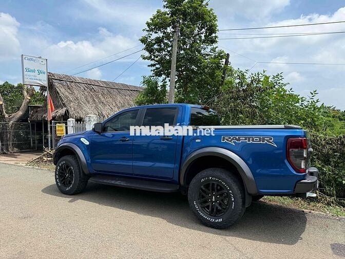 Ford Ranger Raptor 2019 Xanh