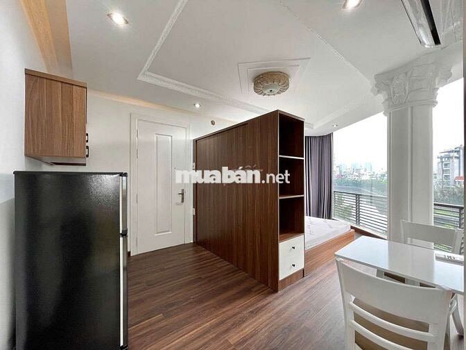 Căn hộ1PN 40m2 bancong thoáng - View sông ngay bờ kè Hoàng Sa Q3