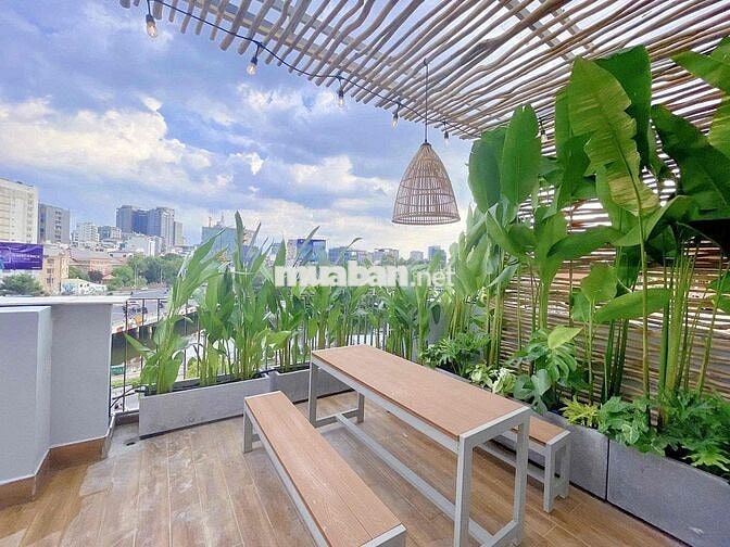 🌻CHO THUÊ CH 1-2PN BALCONY VIEW BỜ KÈ CỰC CHILL🌳THANG MÁY/HẦM XE✨70M2✨