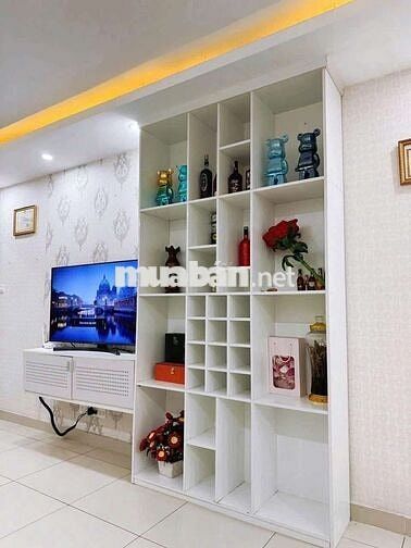 Căn hộ 2PN 2 ban công, diện tích rộng nhất Topaz đầy đủ nội thất 