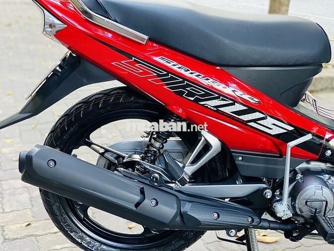 Yamaha Sirius Đỏ đen đã sử dụng máy zin 