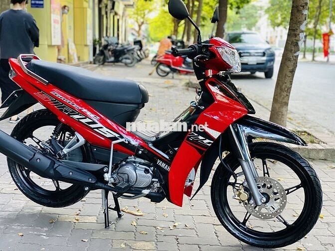 Yamaha Sirius Đỏ đen đã sử dụng máy zin 