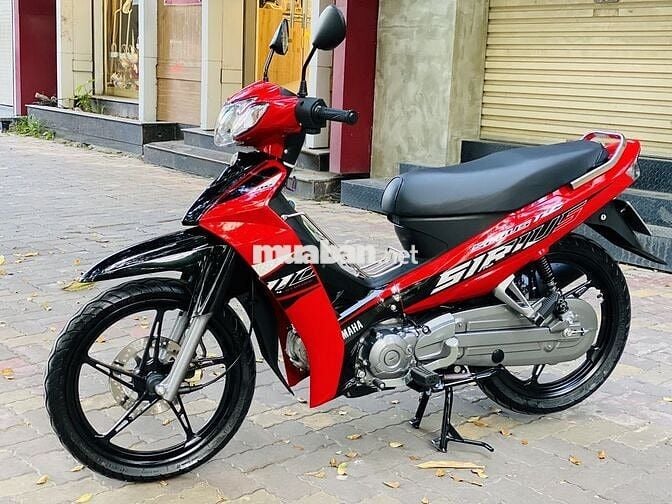 Yamaha Sirius Đỏ đen đã sử dụng máy zin 
