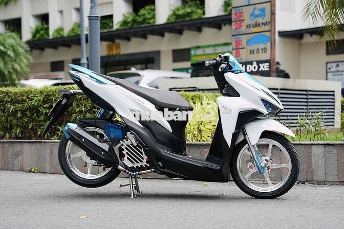 Honda Vario 125 Trắng Xanh