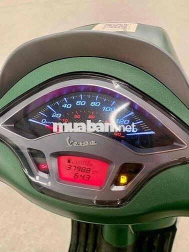 Vespa Sprint 125 ABS 2018 Xanh Rêu Nhám Chính Chủ
